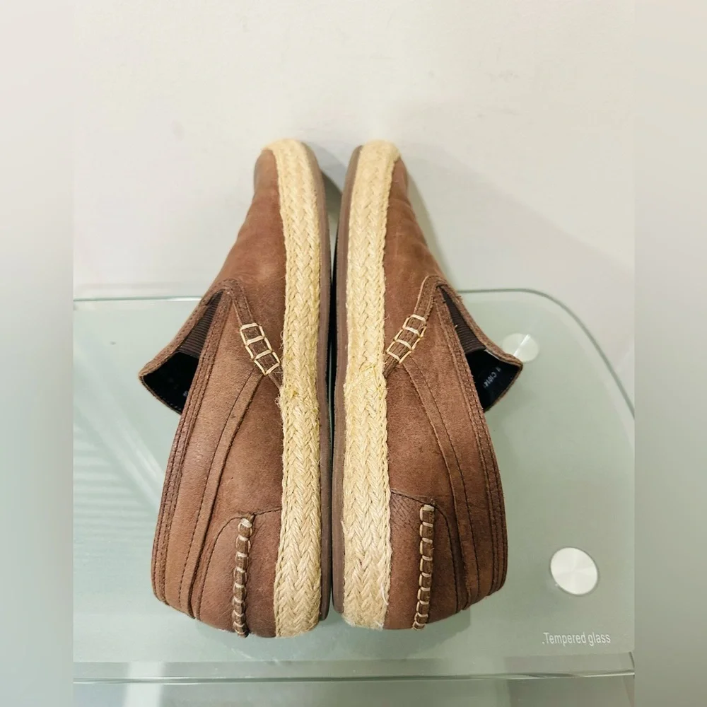 Cole Haan Slip On Loafers Shoes‎ Brown Leather Men’s Size 8,5 M
